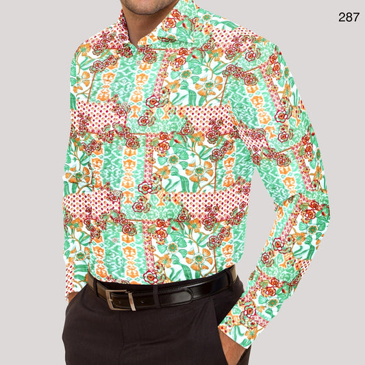 Multi-Color Printed Shirt-287