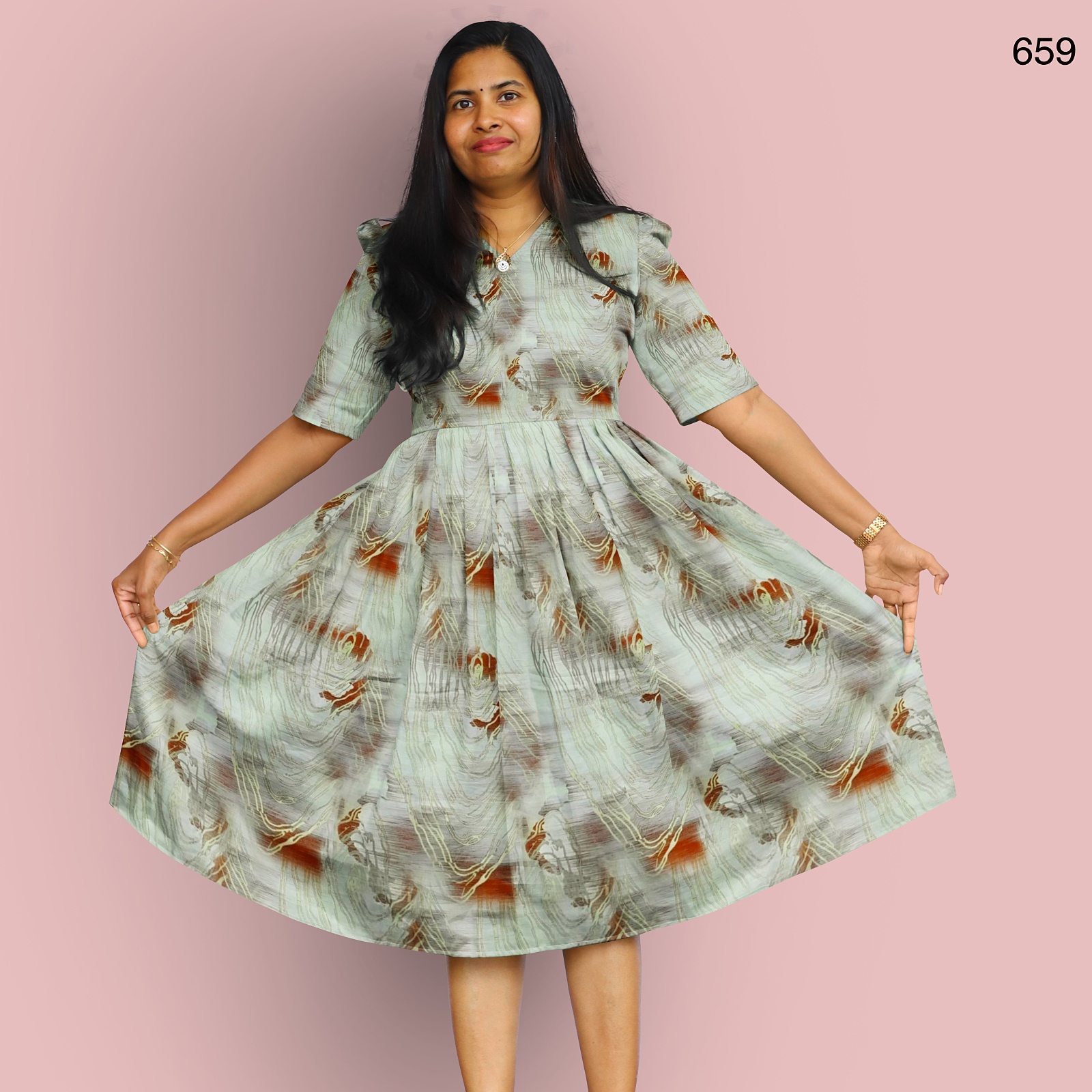 659__blomma_set004_casualwear_front_singleslot__2025-12-2-16-52-30__4096X4096 MAXI & FEEDING MAXI - 659 - Image 1