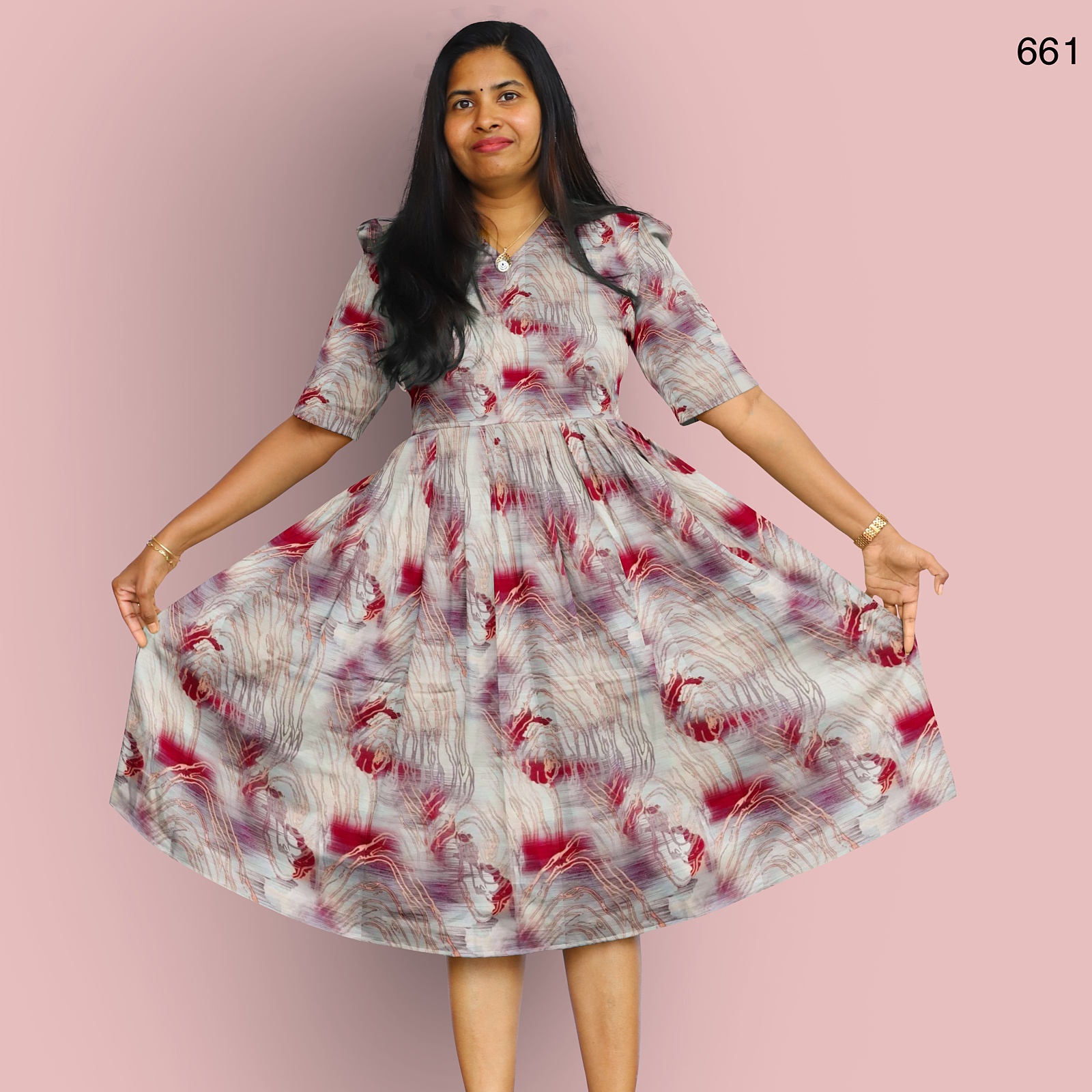 661__blomma_set004_casualwear_front_singleslot__2025-12-2-16-51-58__4096X4096 MAXI & FEEDING MAXI - 661 - Image 1