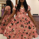 BLOOM Crepe Maxi (fully lined) M002