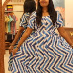 Balloon Flax Cotton Maxi (fully lined) M010