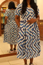 Balloon Flax Cotton Maxi (fully lined) M010 - Image 6