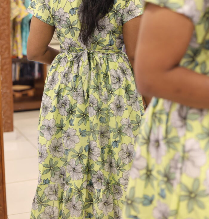 BLOOM Cotton Maxi ( fully lined ) M001 - Image 4