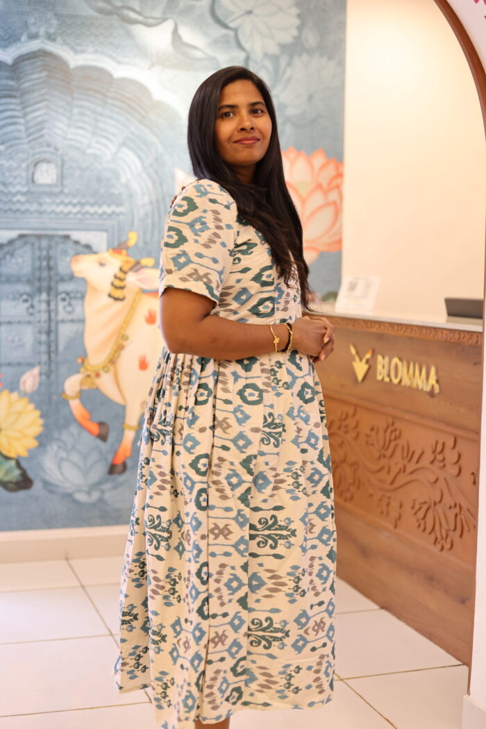 Classic Flax Cotton Maxi (body lined) M006 - Image 2