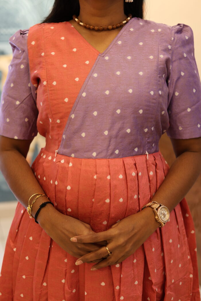 Roja Jacquard Banarasi Gown (fully lined) M015 - Image 6