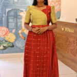 Thamarai Raw Silk Gown (fully lined) M014
