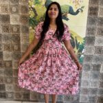 Pastel Swirl Nursing Maxi Dress M0025